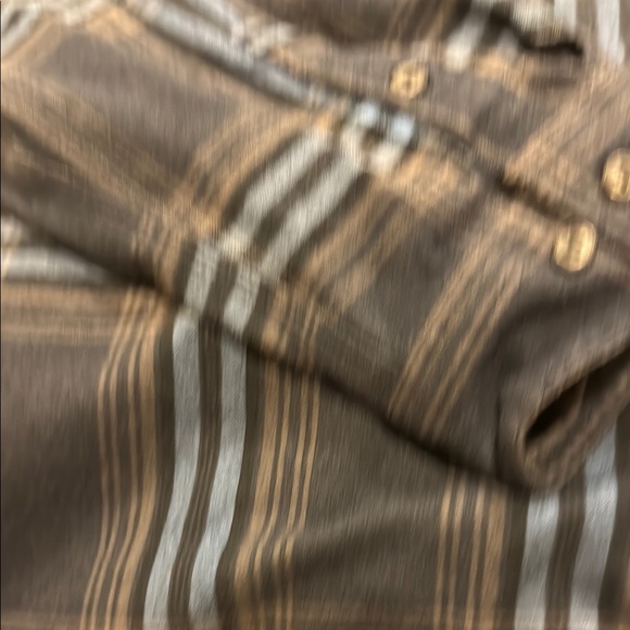 Carhartt Lightweight Gray and Brown Shirt Jacket - Picture 5 of 9